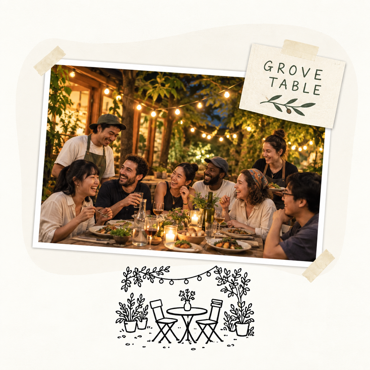 Grove Table Gathering concept visual