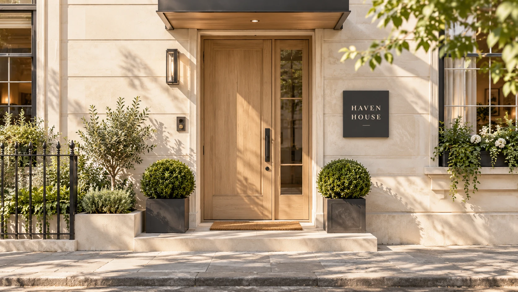 Haven House Entrance concept visual
