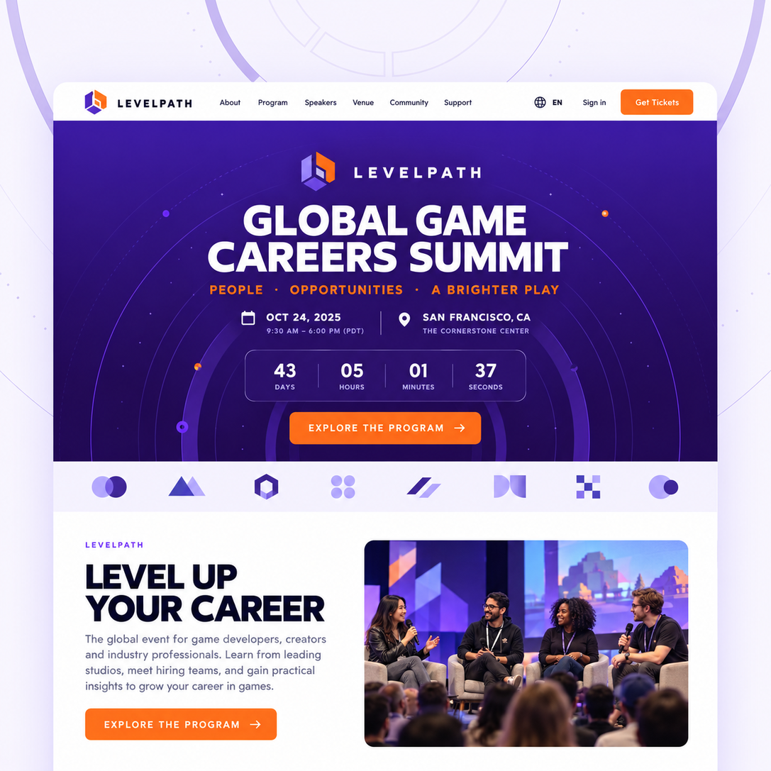 Careers landing page concept